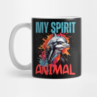 Dolphin Spirit Animal Mug